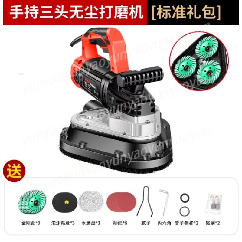 Epoxy Floor Concrete Cement Floor Grinder Terrazzo Polishing Machine Edge Trimming