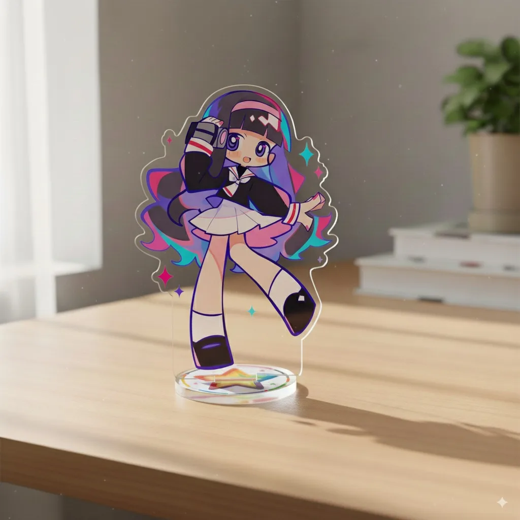 ملحقات الآسر بطاقة الرسوم المتحركة ساكورا: نموذج ستانديس أكريليك، هدايا تزيين سطح المكتب ساكورا كينوموتو تومويو-دايدوجي