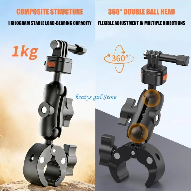 

C7AB Universal Quick Release Mount For Action Camera With 360 Degree Rotation