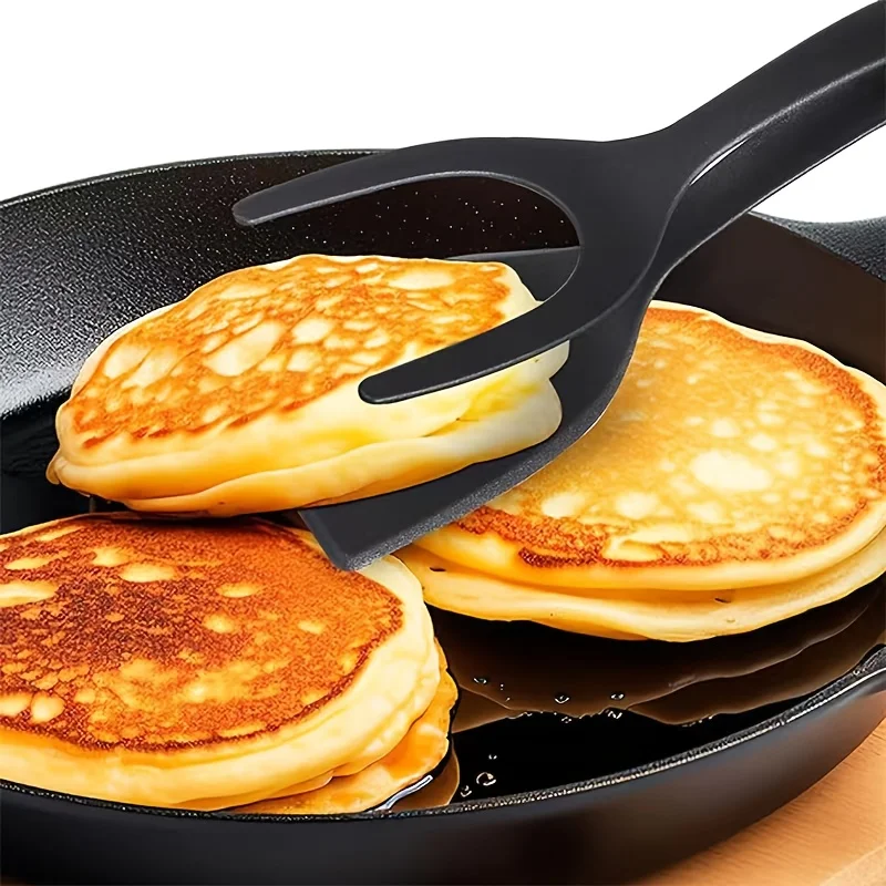 1pc Non-stick 2-in-1 Flip Spatula: Easy To Pick Up Eggs Steaks Anti-slip Non-slippery When Flipping Perfect for Pancakes Fried