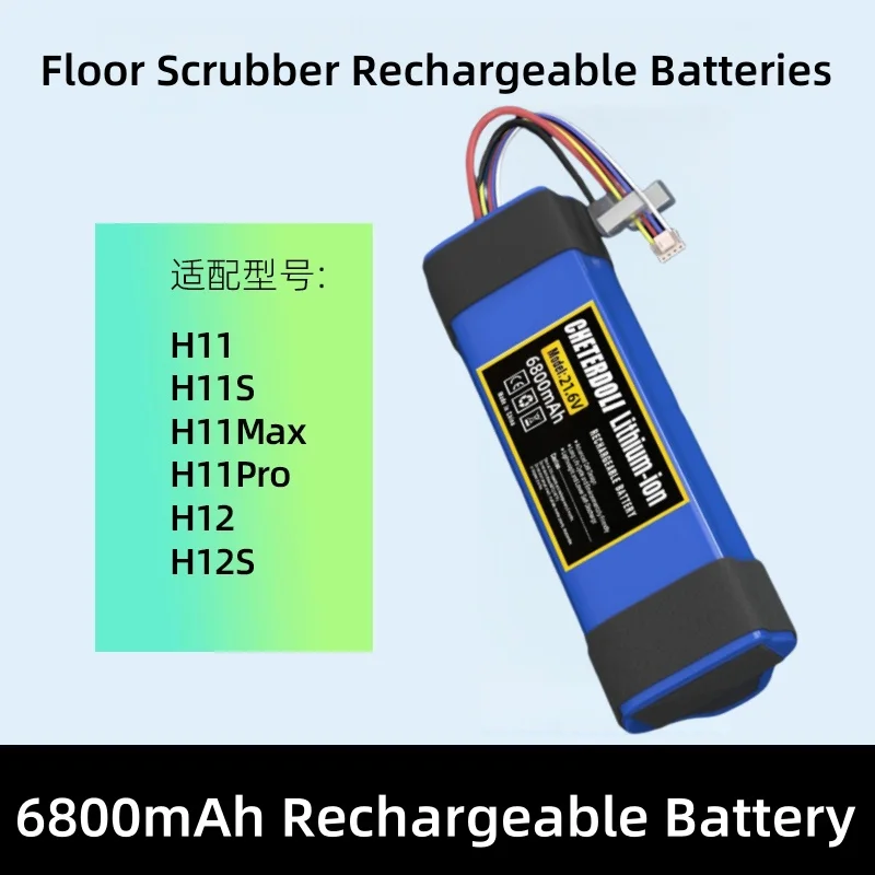 Aleaivy Dreame H11,M12,H12,M13 시리즈 진공 청소기 배터리 용 100% 오리지널 6800mAh 충전식 리튬 이온 배터리