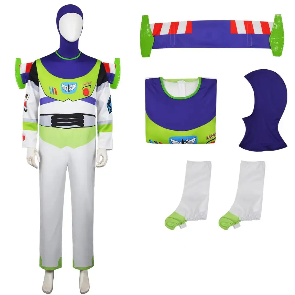 Anime-Astronauten-inspiriertes Kostüm Cosplay-Anzug Bodysuit Flügeldrachenanzug Halloween-Party Jumpsuits Kostüme für Männer und Frauen