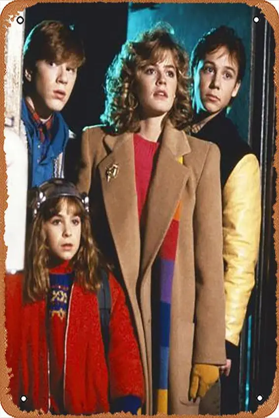 Metal Tin Sign  - Adventures in Babysitting - Poster Metal Plaque Cafe, Bar, Home Wall Decor-aluminum