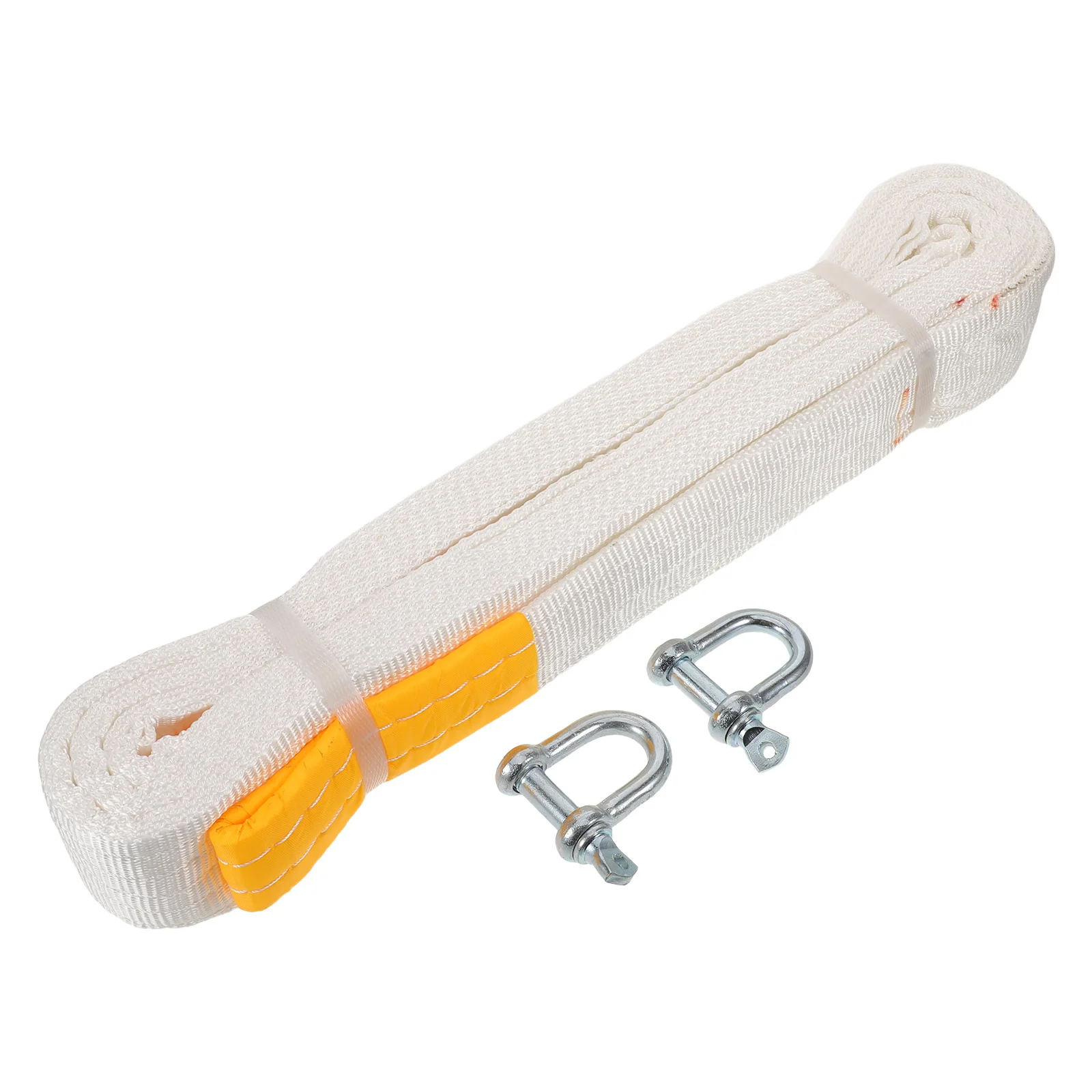 

4 Meter 3 Ton Heavy Duty Tow Rope For Car Towing Strap With Hooks Emergency Portable Recovery Equipment For