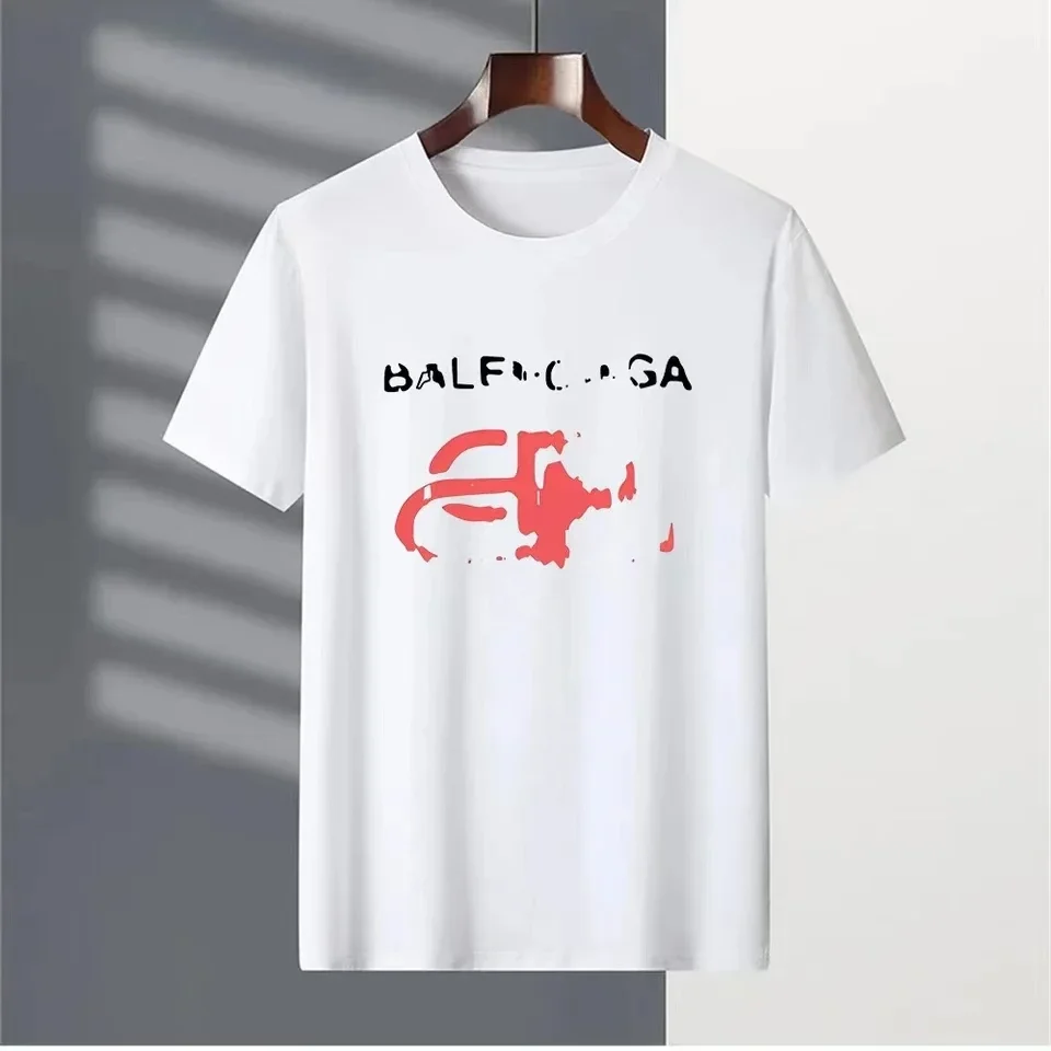 الرجال الفاخرة تي شيرت غير رسمي Harajuku Y2k مصمم قصيرة الأكمام تيز الذكور خمر القطن العصرية عالية الجودة تنفس تي شيرت #1