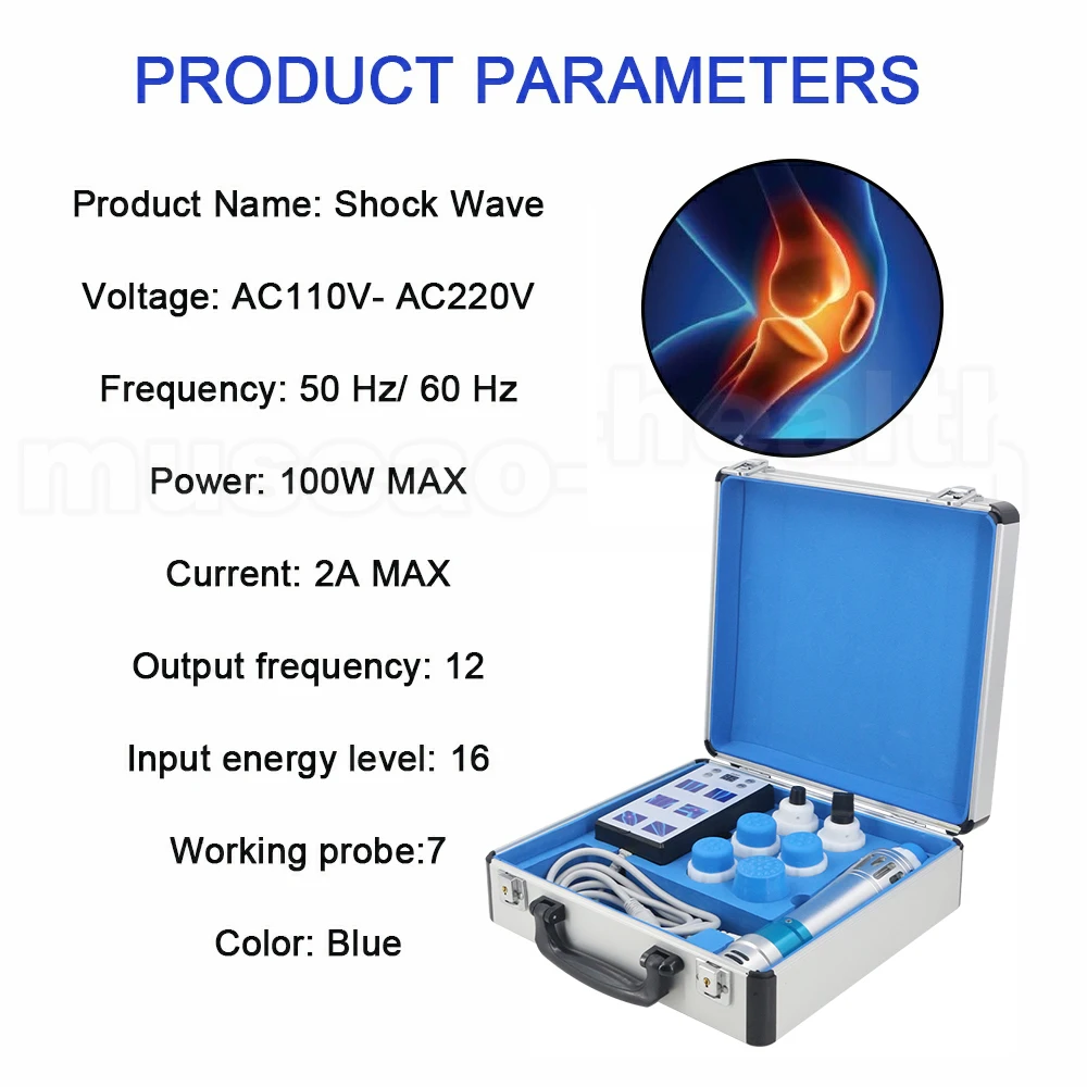 Professional Shock Wave Massager For Erectile Dysfunction Physiotherapy Pain Relief Portable Shockwave Therapy Machine 2023 New