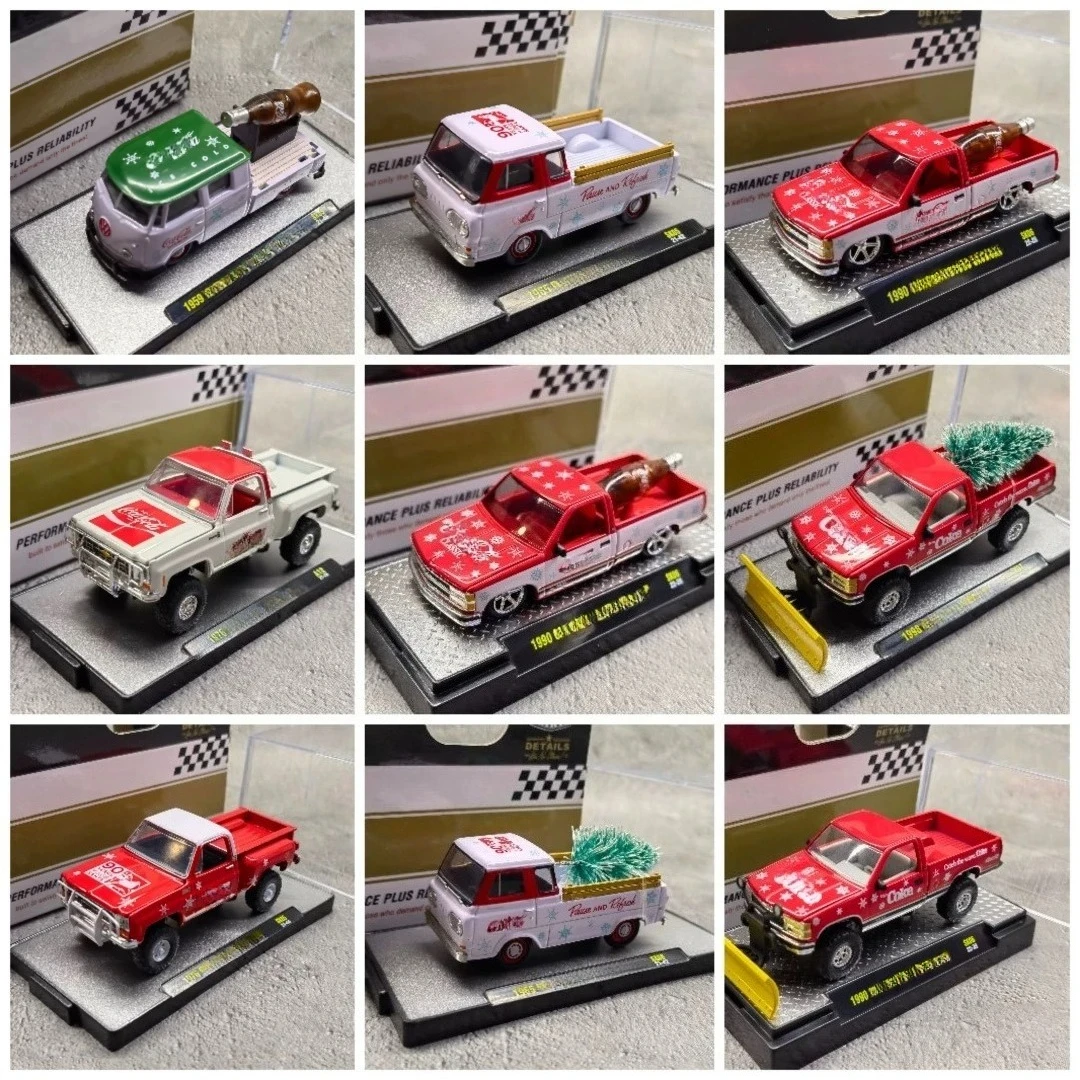 

New Product 1/64 M2 Machine Simulation Sports Car Truck Off-road Alloy Car Model Collection Ornaments Children's Gift