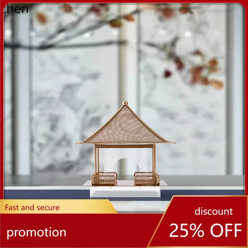 

YFY New Chinese Style Pagoda Ornament Model Room Study Sales Office Hotel Soft Decoration Entrance Decoration