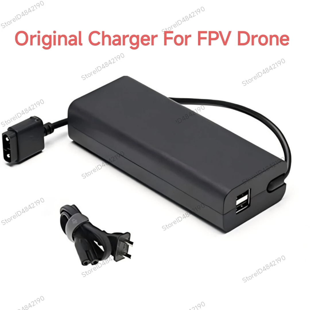 Power Supply For DJI FPV Drone Flight Battery Charger Adapter with AC Cable Cord CDX170-90