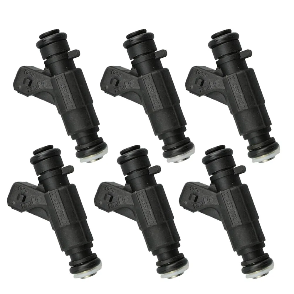 6 Fuel Injectors A1120780049 0280155742 for CLK320 E320 C280 ML320 3.2L 2.8L V6 1998-2000