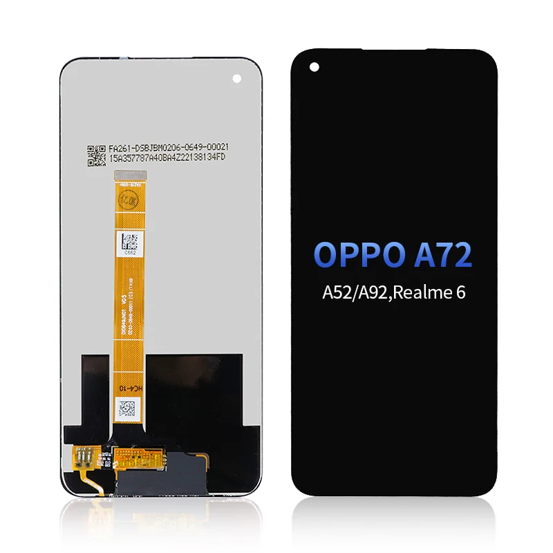 LCD Display For OPPO A92 LCD Display Touch Screen Digitizer Assembly For OPPO A72 A52 A92 LCD Screen Replacement