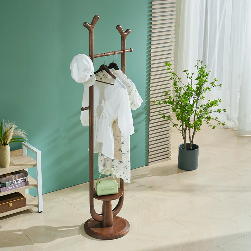 Modern Floor Clothes Hanger Indoor Entryway Single Corner Clothes Hanger Bathroom Jacket Stendibiancheria Livingroom Furniture