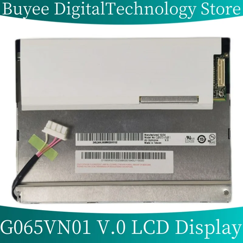 

Original New 6.5 Inch G065VN01 V.0 LCD Display G065VN01 V0 Industrial LCD Screen Panel Digitizer Panel Replacement