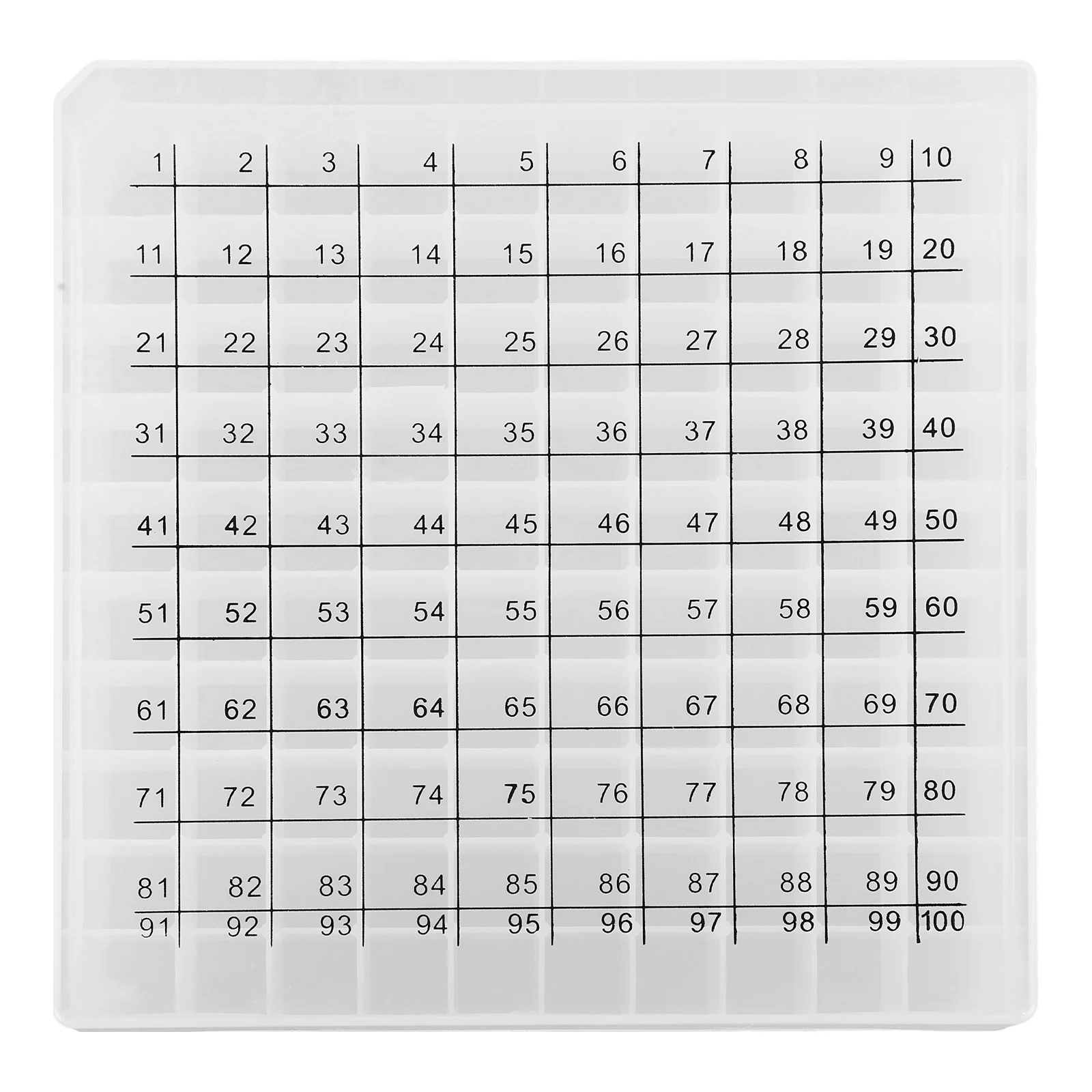 

Cold Storage Tube Box Clear Tubes Lab Racks Party Decorations Freezer Organizer