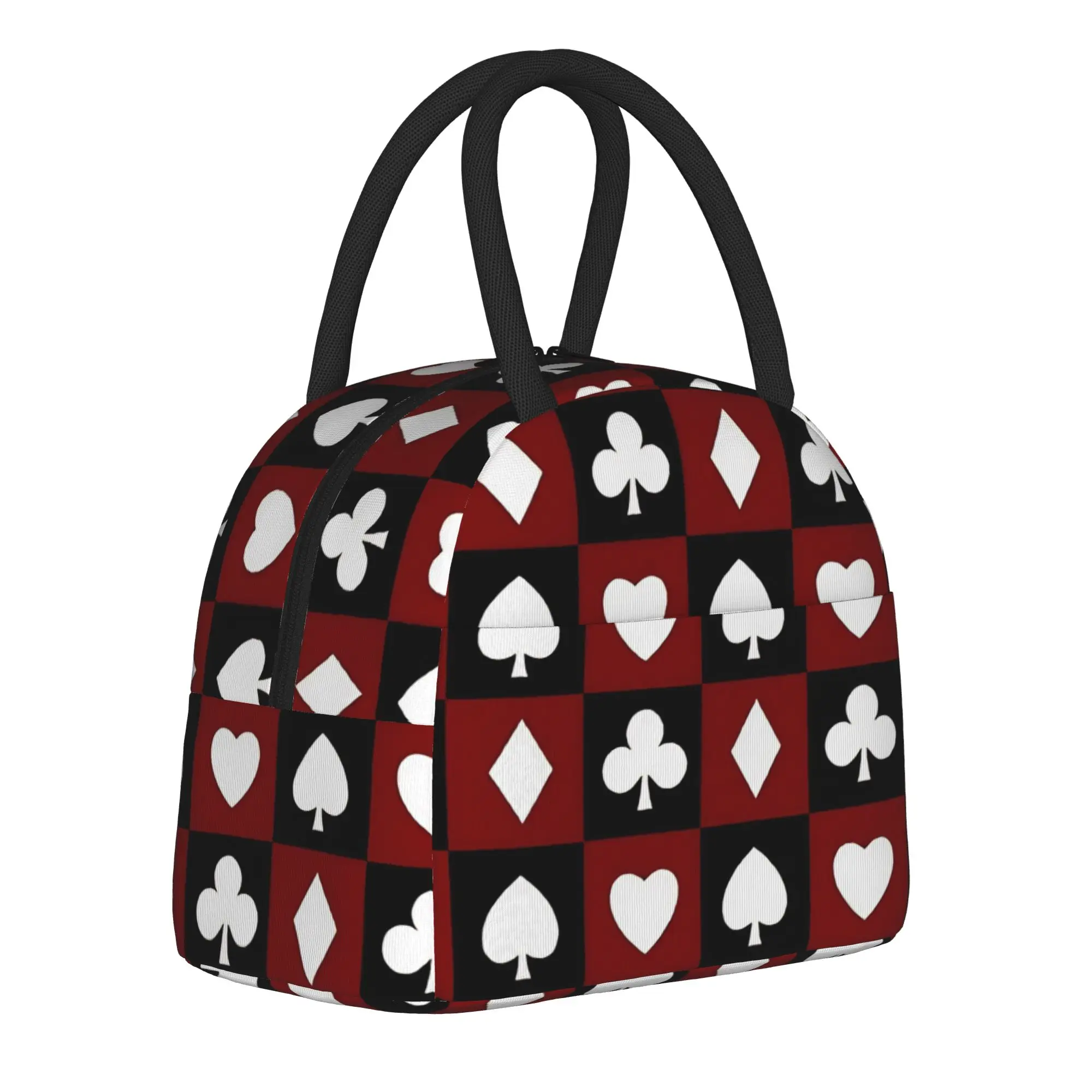 card-suits-spades-poker-bolsa-termica-isolada-para-almoco-reutilizavel-recipiente-para-refeicoes-a-prova-de-vazamento-lancheira-bolsa-bento