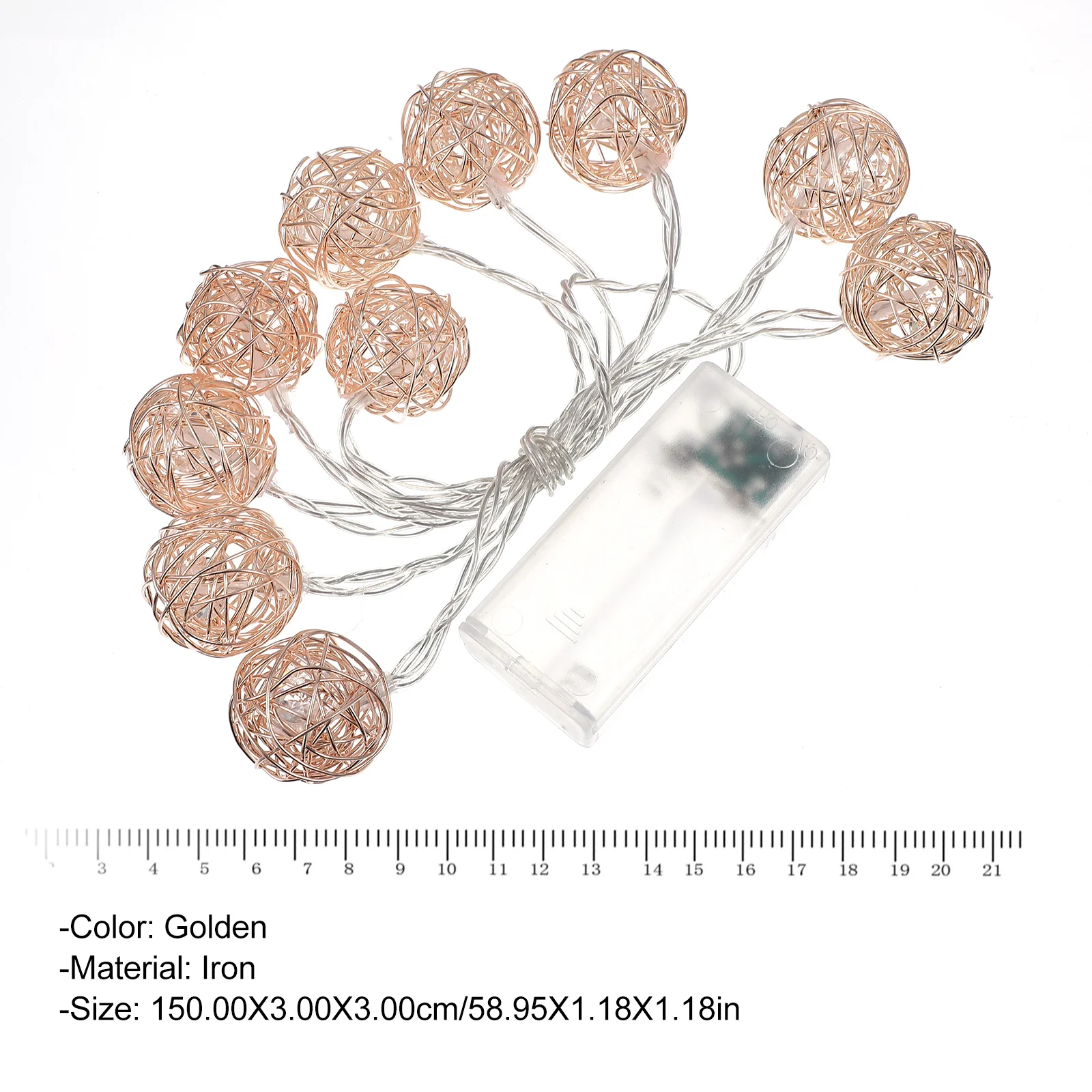 1 pçs em forma de diamante led luzes da corda lâmpadas de corda dourada 1.5m poupança luzes brilhantes para jardim pátio festa de férias