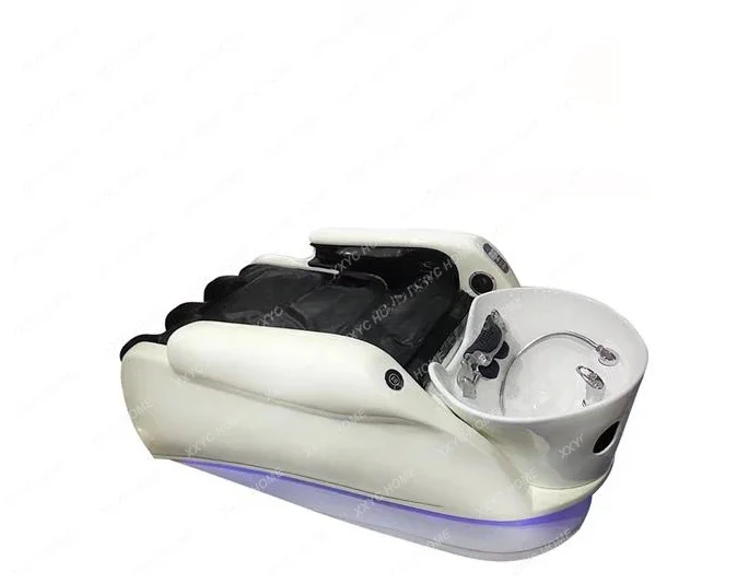

Spa Hairdresser Salon Washbasin Shampoo Washing Equipment Comfortable Luxury Stretcher Hair Chair Japanese Massage Bed Bowl Thai