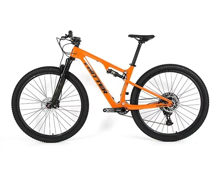 

29-дюймовый горный велосипед из карбонового волокна с полной подвеской, 12-скоростной, для бездорожья и гонок