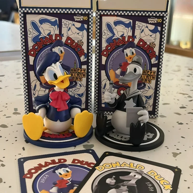 New Disney Donald Duck 90th Anniversary Series Handmade Blind Box Gift Decoration Toys Gifts