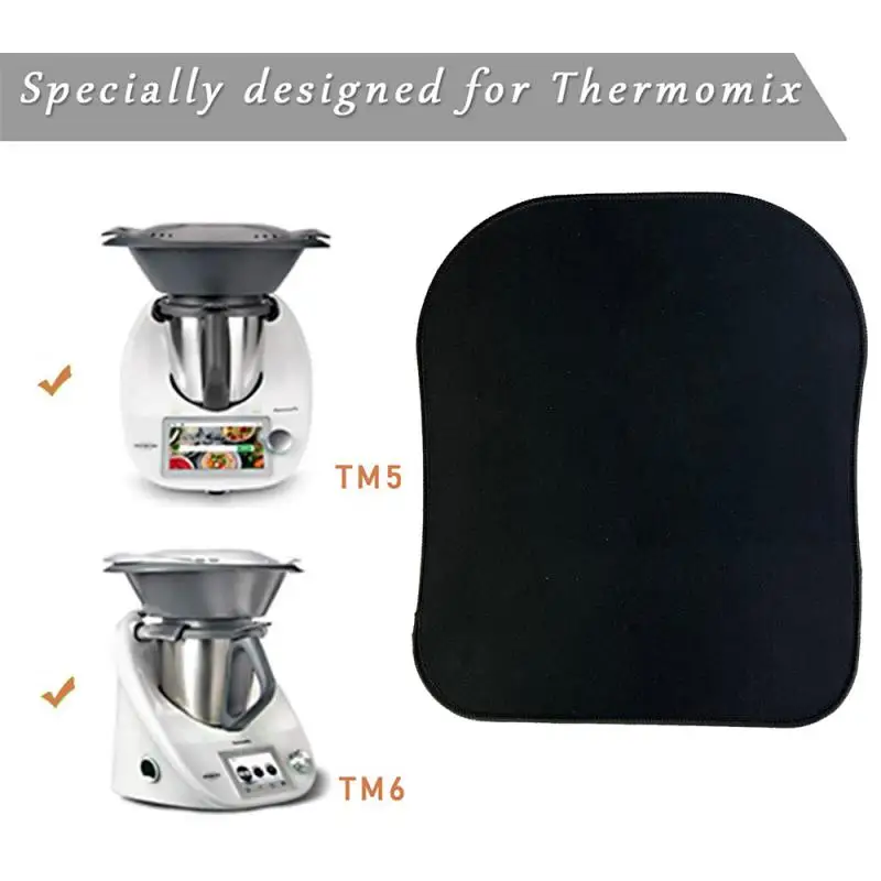 1/2/3PCS Thermomix TM5 TM6 TM21 TM31 Sliding Pad Anti-fouling Pad Accessories Clean Mobile Table Pad Stand Mixer Cooker Sliding