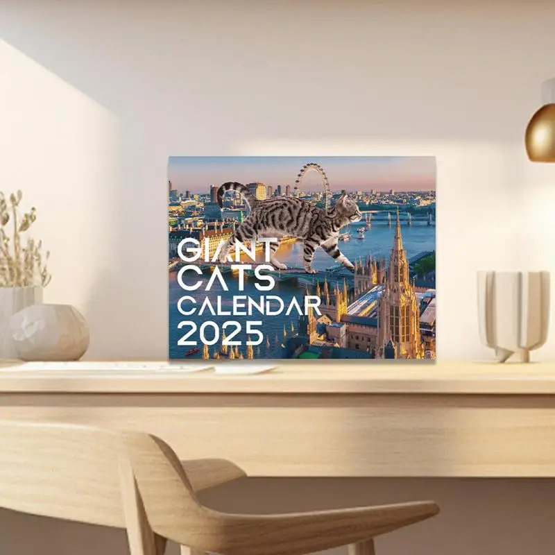 

Fun Cats Wall Calendar 2025 Interesting Urban Big Cat 2025 Calendar 12 Month Hangings Cats Rule The Earth Family Planner