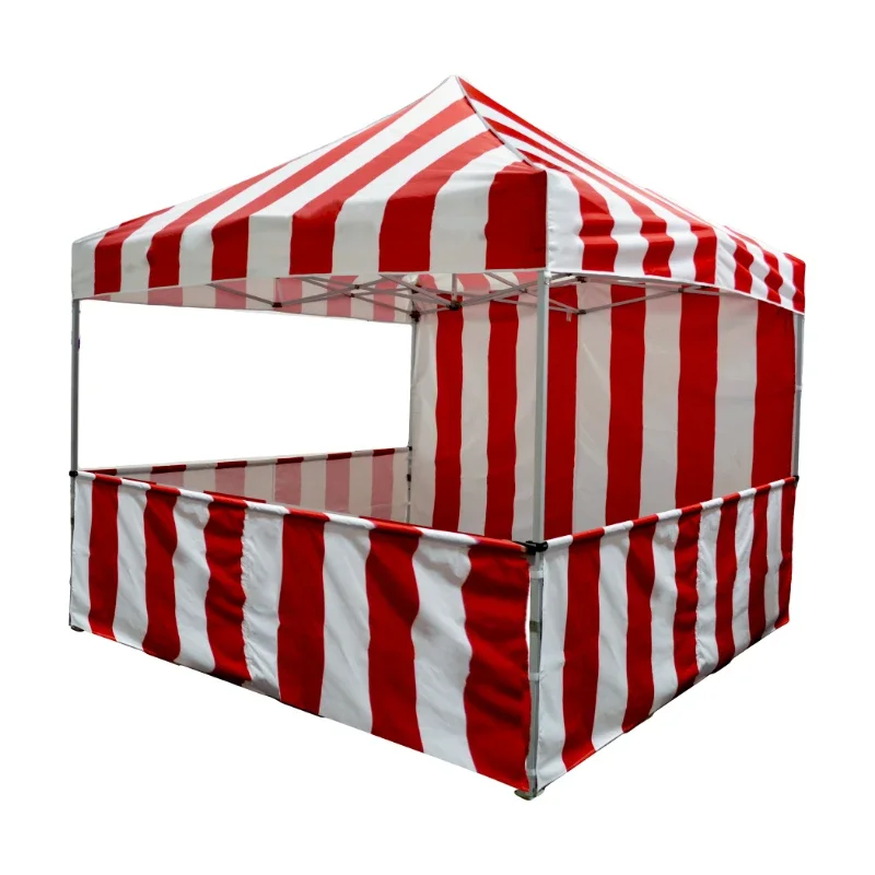 Mini Red white stripe carnival promotion tent trade show tent