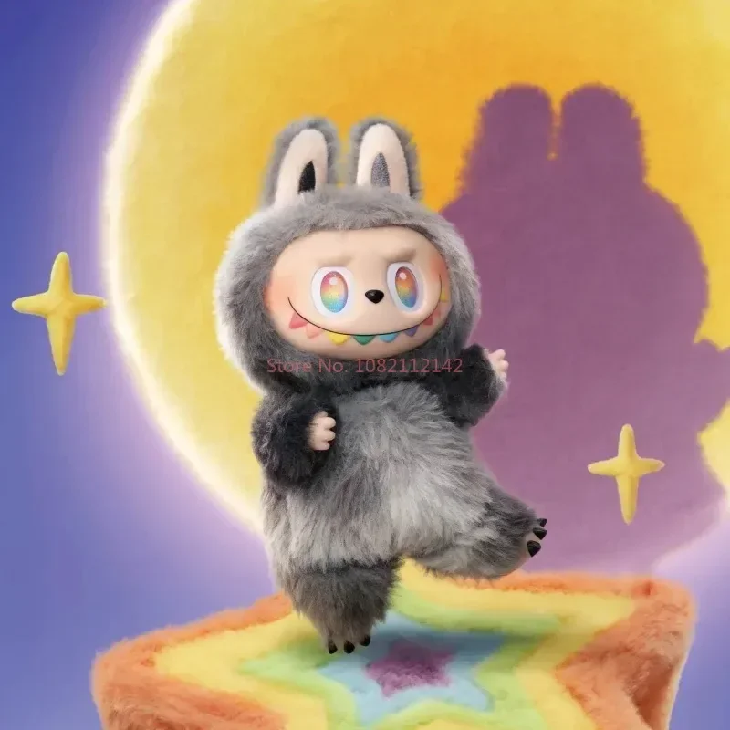 2025 POPMART Labubu V3 الوحوش الكبيرة في سلسلة الطاقة الفينيل قلادة صناديق أعمى Kawaii الشكل الوجه دمية المفاتيح هدايا عيد الميلاد