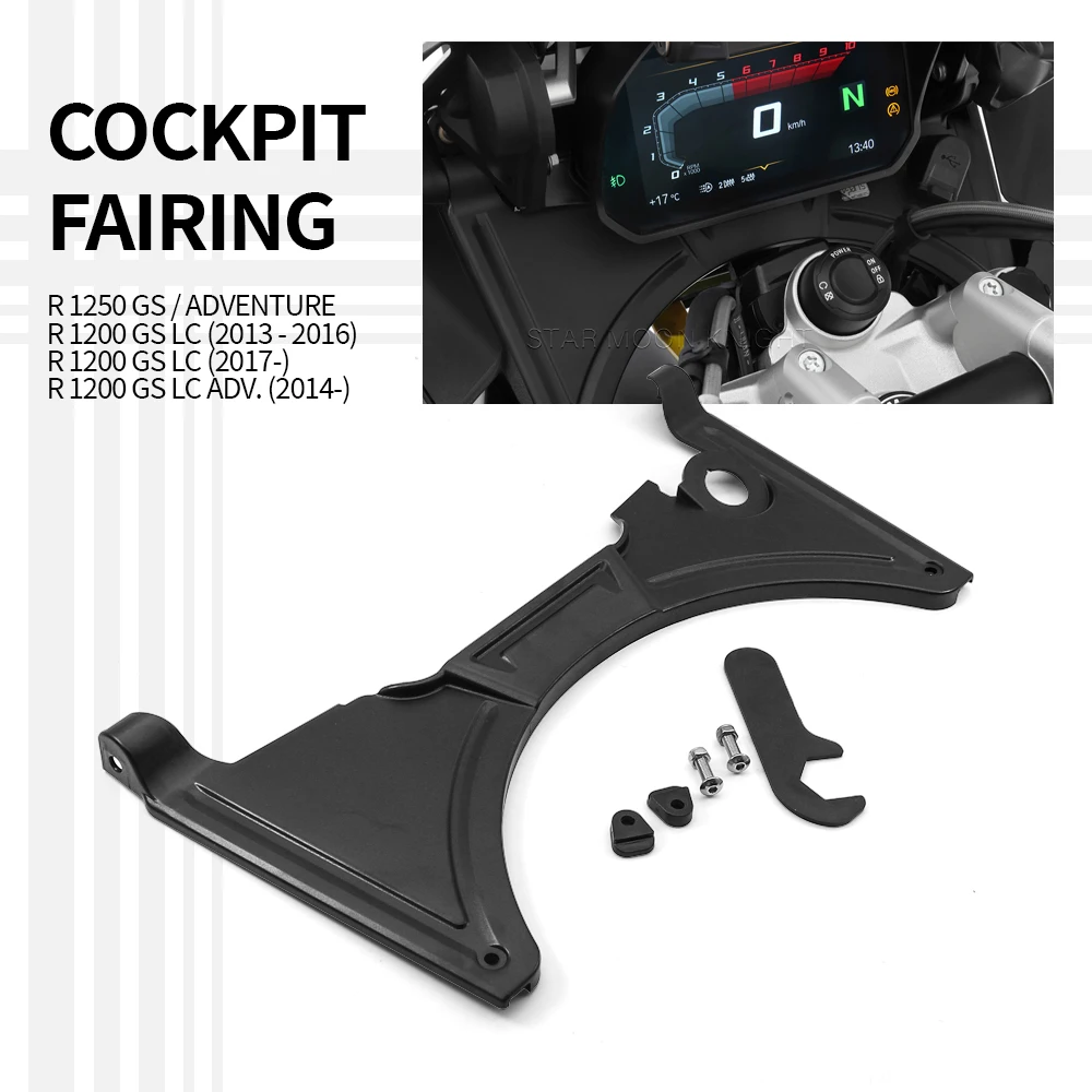 

Motorcycle Cockpit Fairing Forkshield Updraft Deflector For BMW R1250GS Adventure R 1250 GS R1200GS LC 2013- R 1200 GS LC Adv