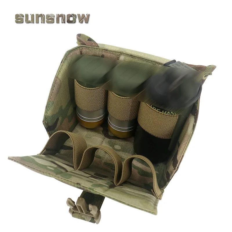 

40mm Large Capacity Triple Flash Smoke Bag