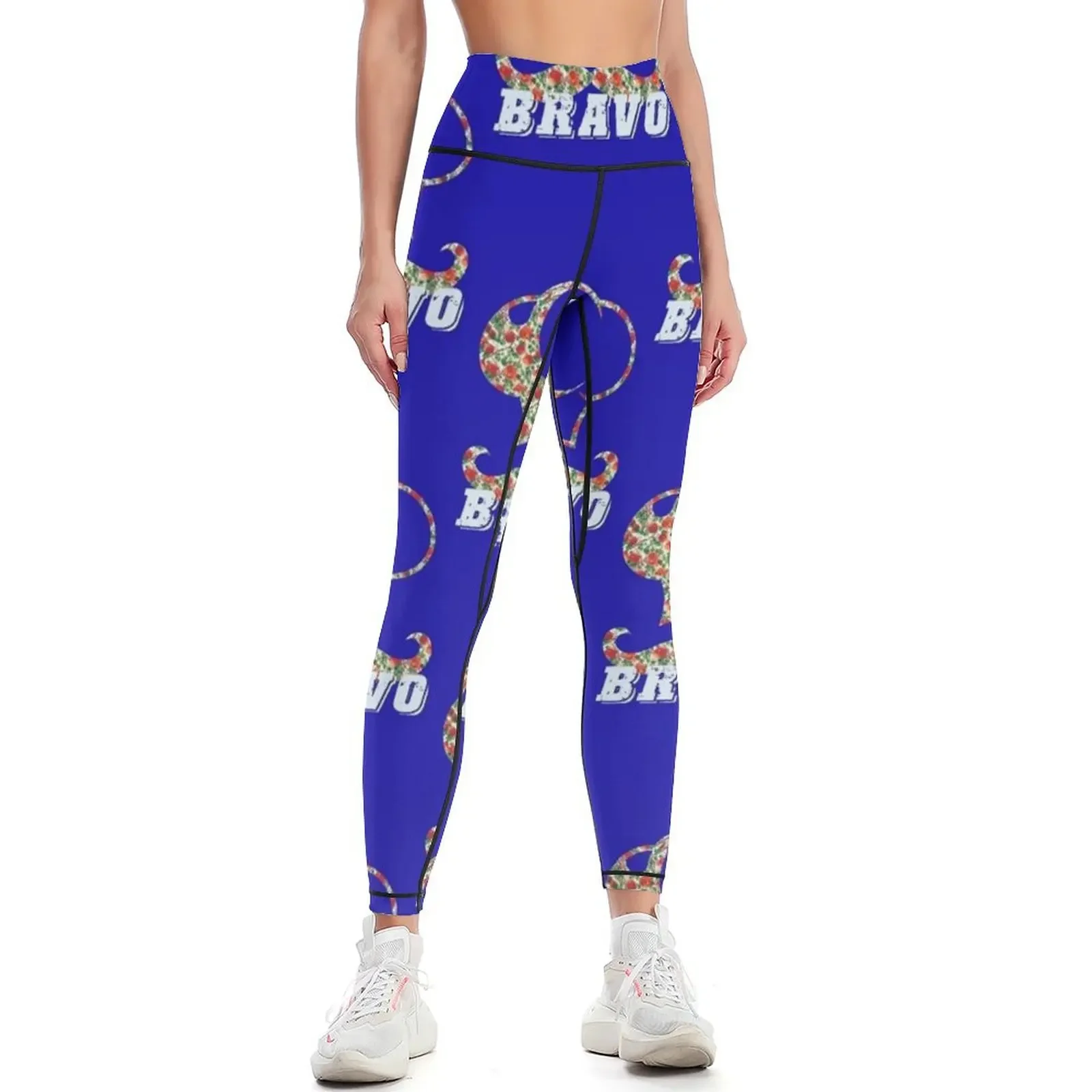 

Bravo Bravo with flower pattern Leggings gym wear sportswear woman gym 2025 push up fitness Women sports Womens Leggings