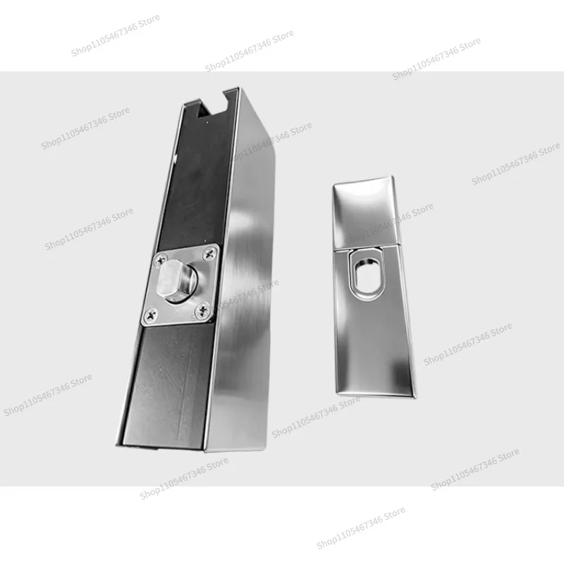 For Frameless Glass Door, Side Shaft Hydraulic 90 Degree Positioning, Pit-free Floor Spring Glass Door Load-bearing 100kg