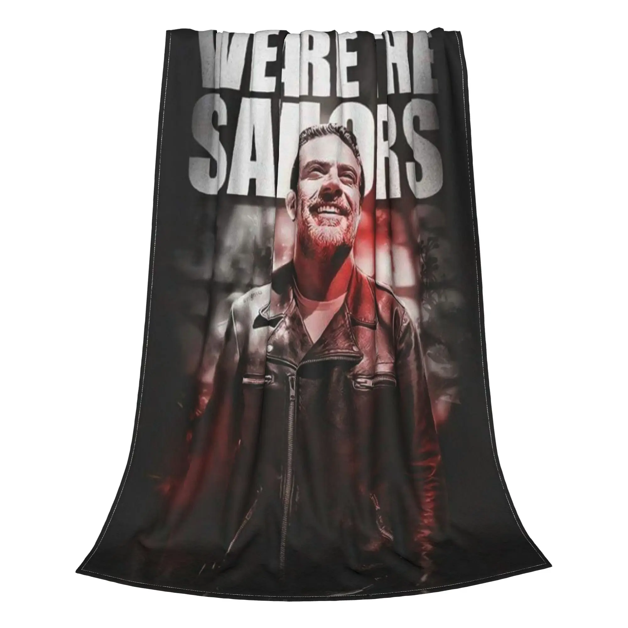 negan Blanket All Season the walking death negan  Breathable Thin Throw Blankets For Office Couch  Plush Thin Quilt