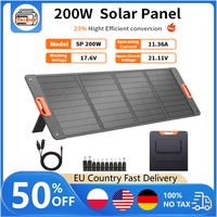 Foldable Solar Panels Portable Solar Chargers Monocrystalline Silicon Solar Panels Camping Fishing RV Travel Backup Power Source