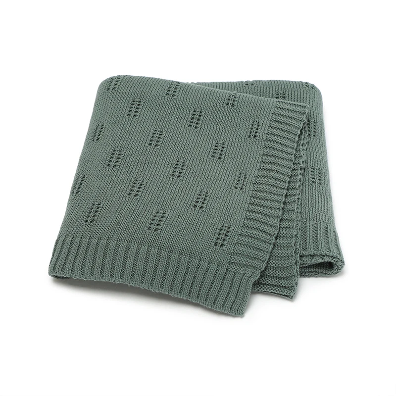 بطانية قطنية لحديثي الولادة ، بطانيات أمان للرضع ، بطانية استقبال للأطفال الصغار ، بلون ثابت ، أولاد وبنات ، مواسم أربعة #1