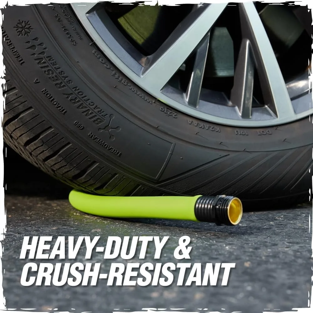 Tuyau d'arrosage léger et flexible de 100 pieds, diamètre 5/8 pouces, 4 couches étanches, outil de jardinage et d'arrosage extérieur