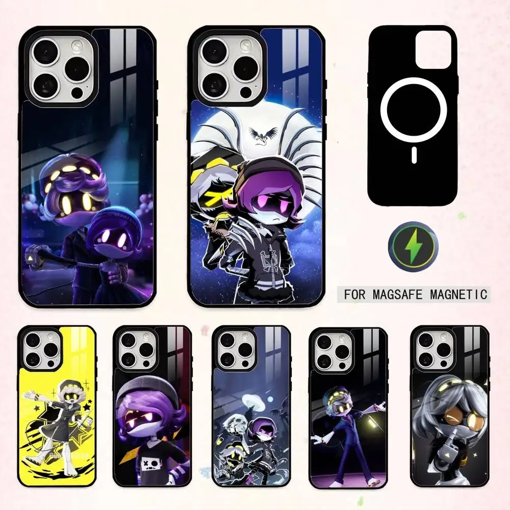 

Film M-Murder Drones U-Uzi Doorman Phone Case For iPhone17,16,15,14,13,12,11 Plus,Pro Max Magnetic For Magsafe Wireless Charging