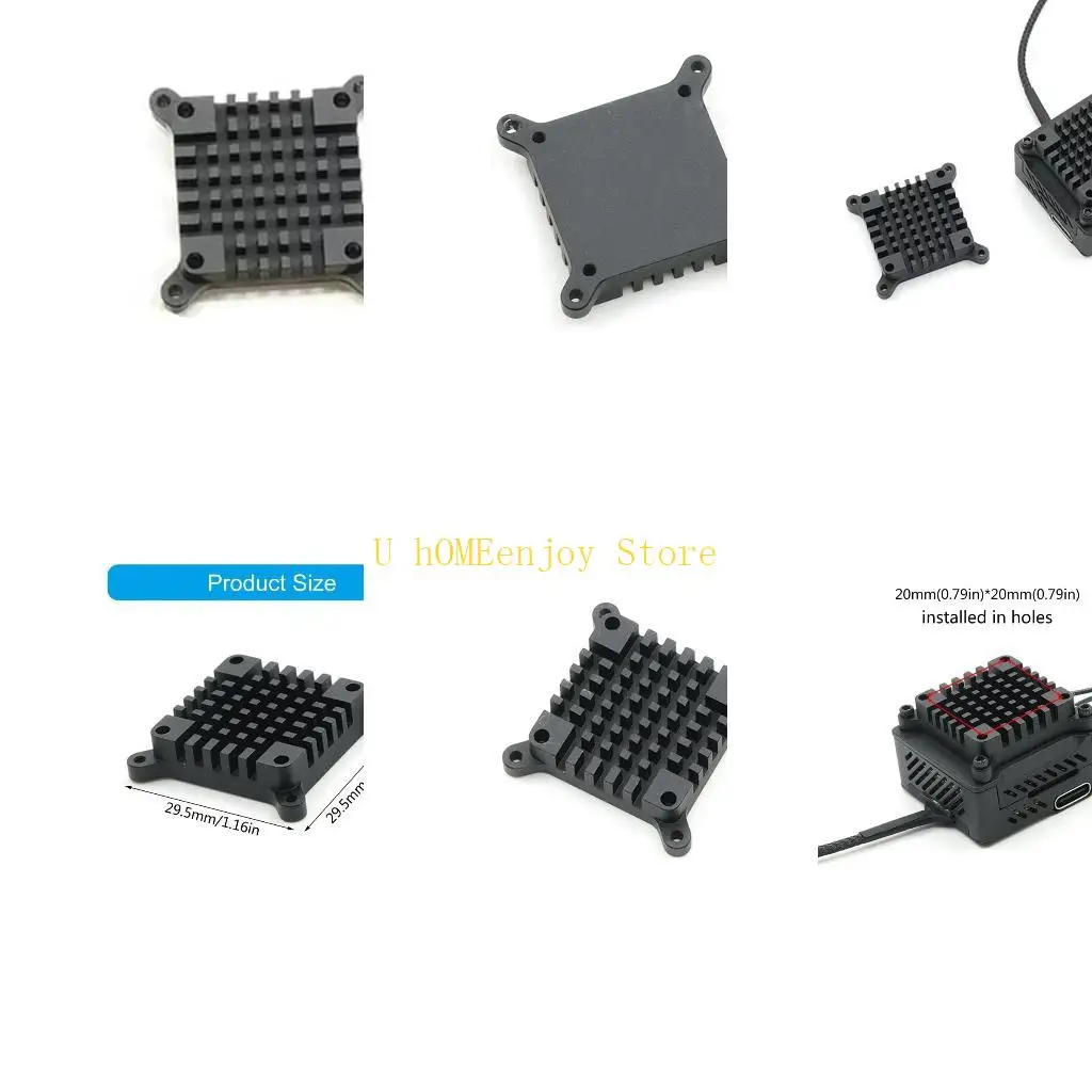 B0KF Optimized FPV Flights Dedicated Heatsink For O3 Air Unit Transmission Module Video Transmitter Radiator