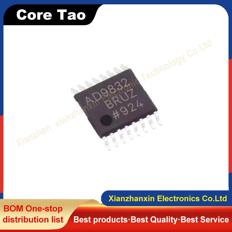 

1pcs/lot AD9832BRUZ AD9832 9832 TSSOP-16 Digital frequency synthesis chip