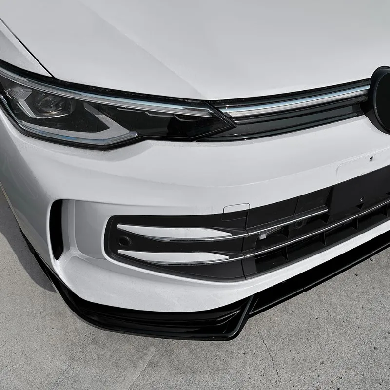 

Perfect Fit Front Bumper Standard Diffuser Spoiler Splitter Exterior Decorative Tuning Parts For Volkswagen Golf MK8.5 Pro 2024+