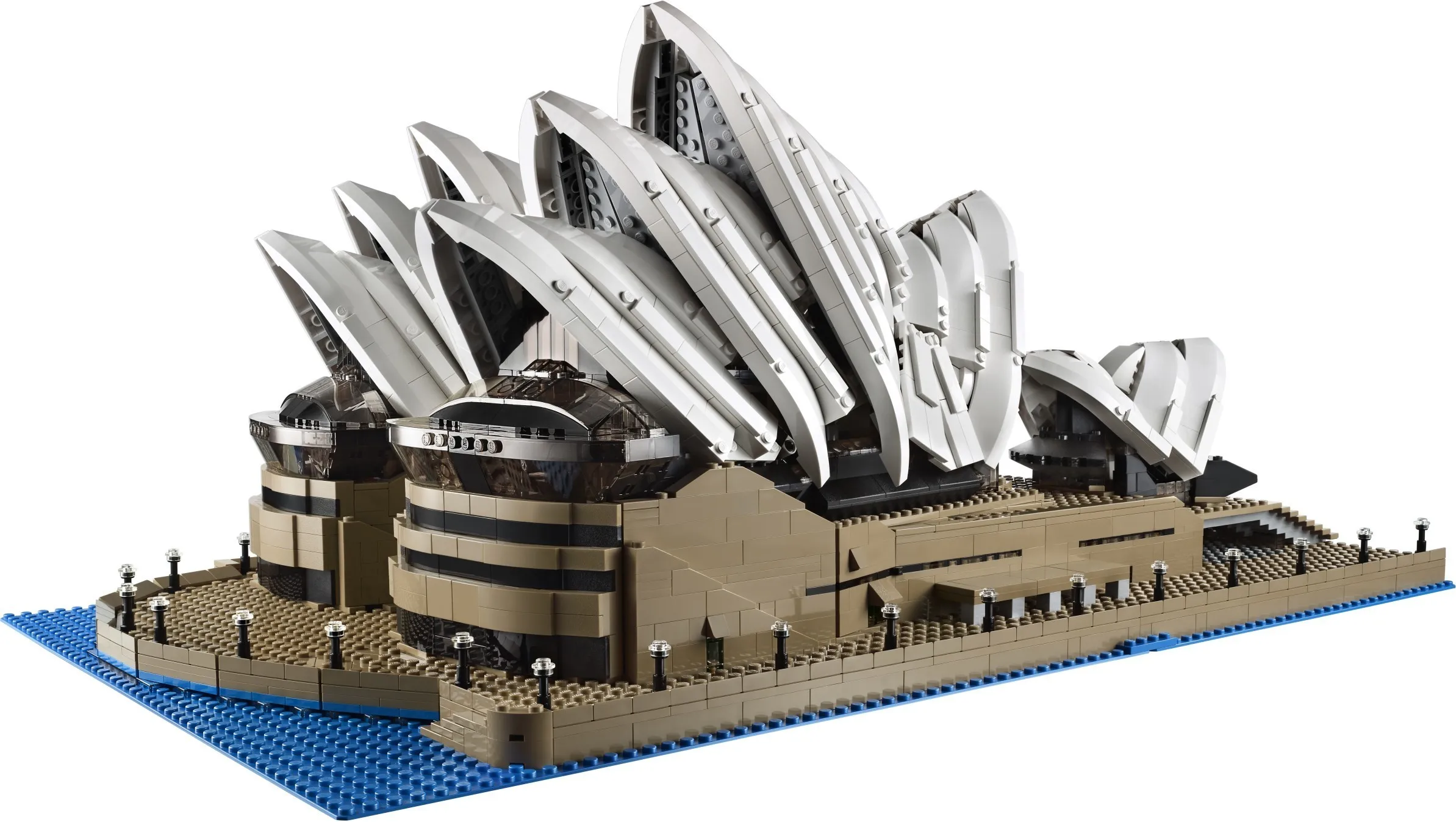 

2989 pcs The Sydney Opera House 17003 part of the Landmark Buildings Building Blocks 10234 Assembling Bricks For Kids