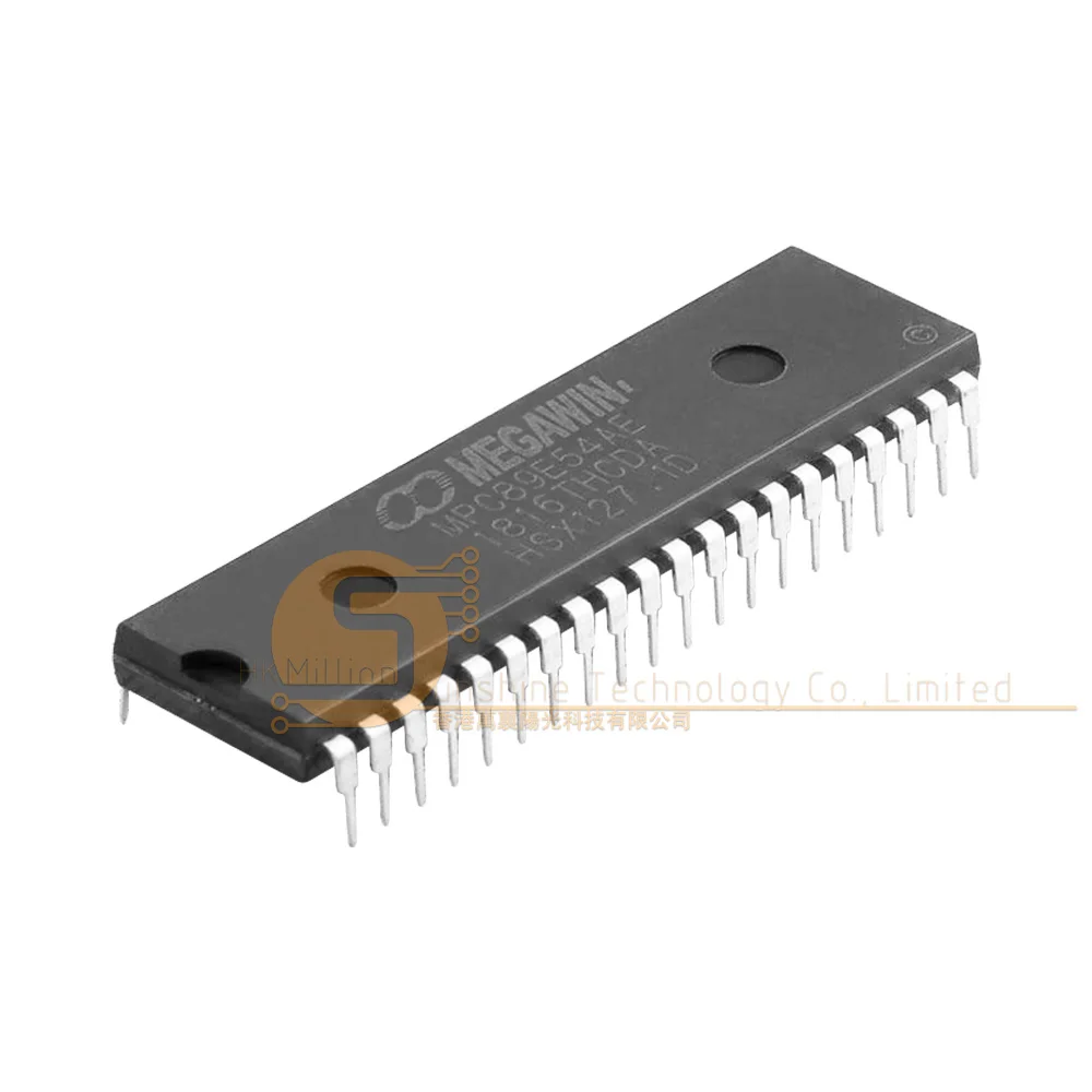 5pcs/lot MPC89E54AE MPC89E54 DIP40 Flash 8-Bit Microcontroller ic