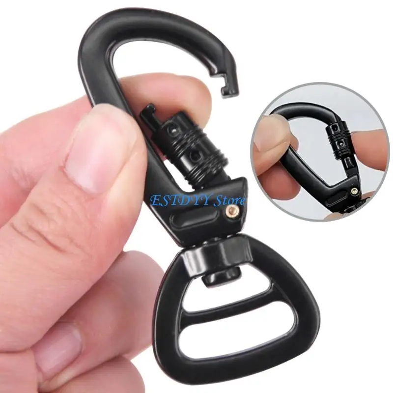 

G6DE Zincs Alloys Spring Hook Keychain Lobsters Clasp Luggage Accessories Easy to Use