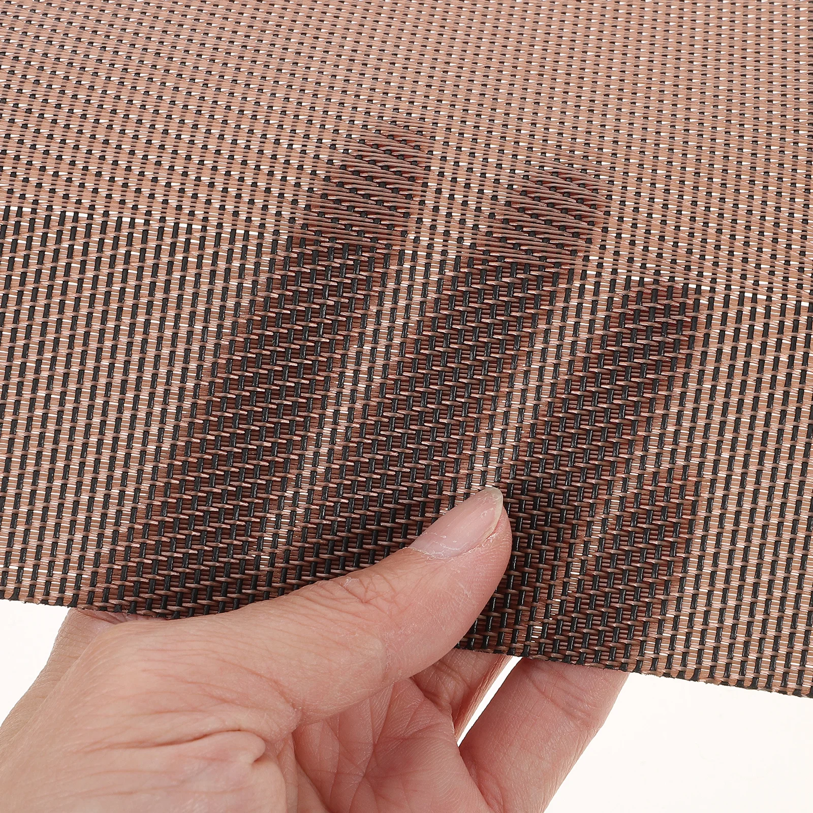 

4Pcs PVC Table Placemat Heat-Resistant Decorative Kitchen Dining Table Mat Anti-Skid Washable Place Mat Coaster Home Decor