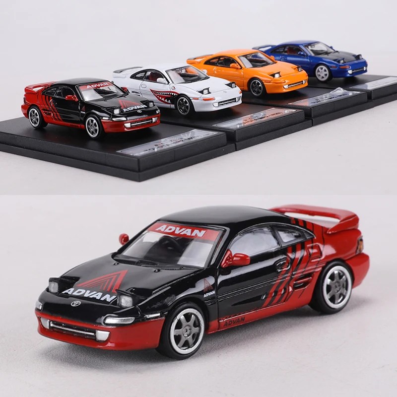 

Pre-sale DCT 1:64 Toyota MR-2 (second generation) Alloy Model Car