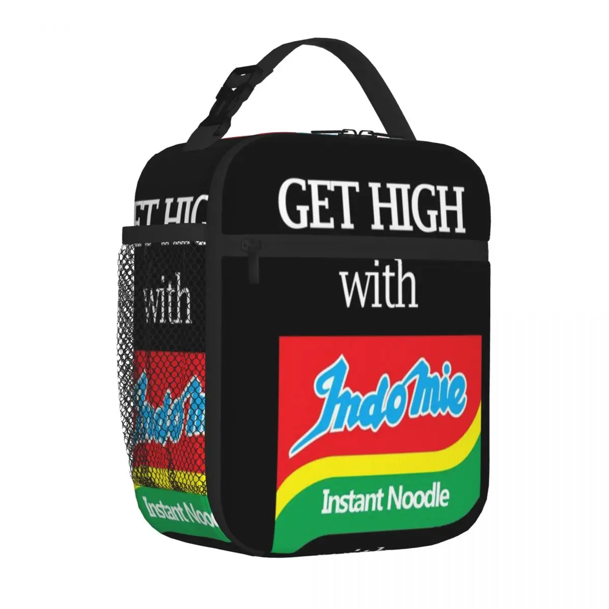 Hot Sale Indomie Delicious Indonesian S Instant Noodle Outdoor Rugged Large Lunch Bag Desk Dining Thermal Food Carrier