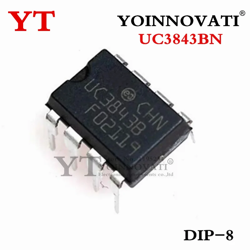 10PCS 100PCS UC3843BDR UC3843B UC3843BN UC3843 3843 DIP8 SOP8