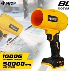 EGOD Brushless Super Power Turbo Fan 50000r/min Multi-Function Handheld Dust Blower Tool Rechargeable For Dewalt 18V Battery