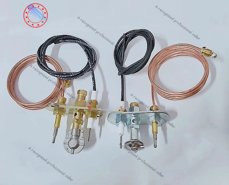 

Держатель для плиты для жарки, природный газ, сжиженный газ, трехконтактный, двусторонний, длинный, с открытым пламенем, кронштейн для зажигания