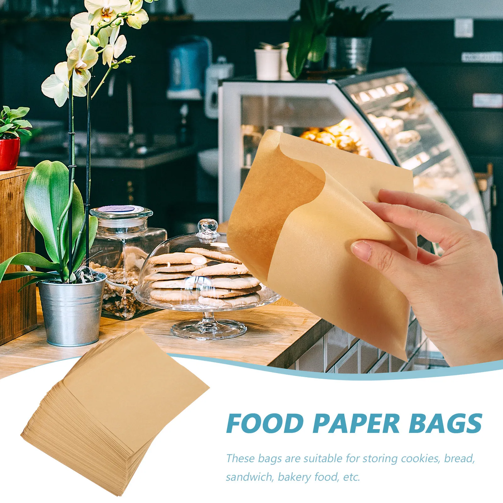 100 sacs en papier kraft brun - Homemade Food Snacks avis et prix