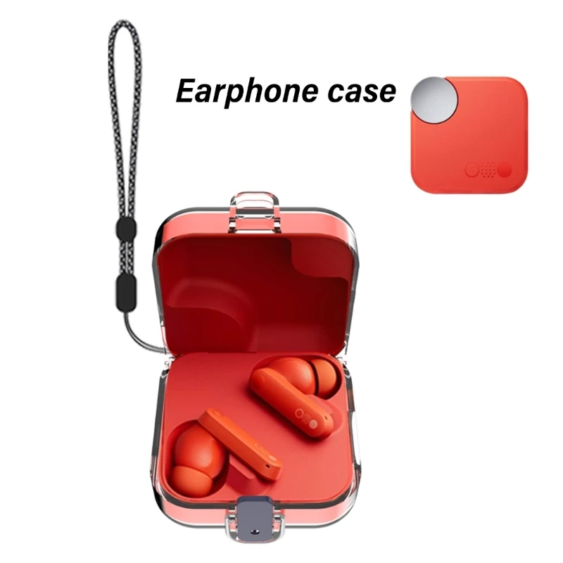 Protective Cover Pocket Size Earbud Storage Case Clear PC Case Earphone Storage Case Comfortable for CMF Earbud